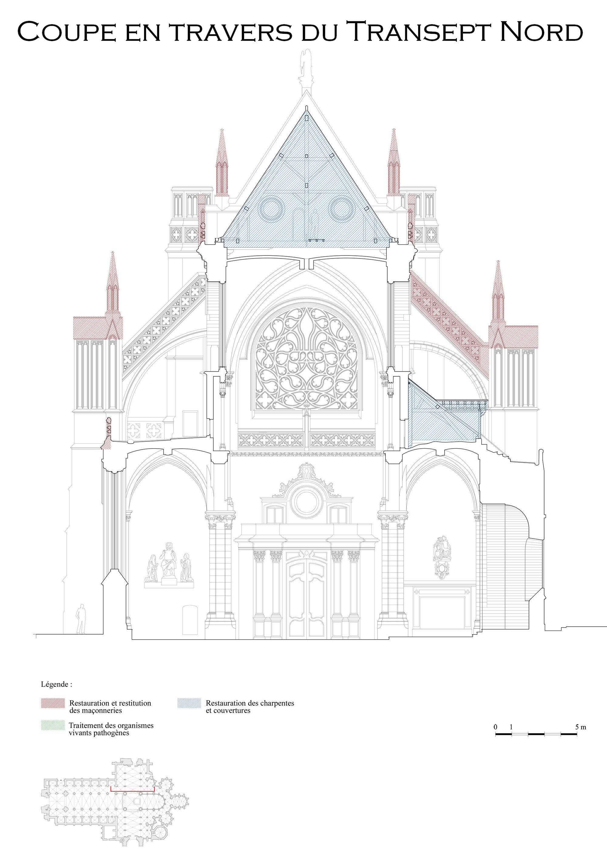 Cathédrale de Saint-Omer | transept Nord